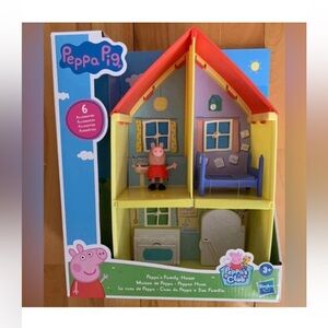 Peppa Pig Vibrant Dollhouse Set